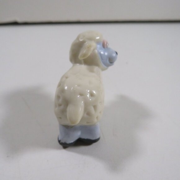 White Sheep Sesame Street Play Farm Figure PVC not labeled - Picture 3 of 8